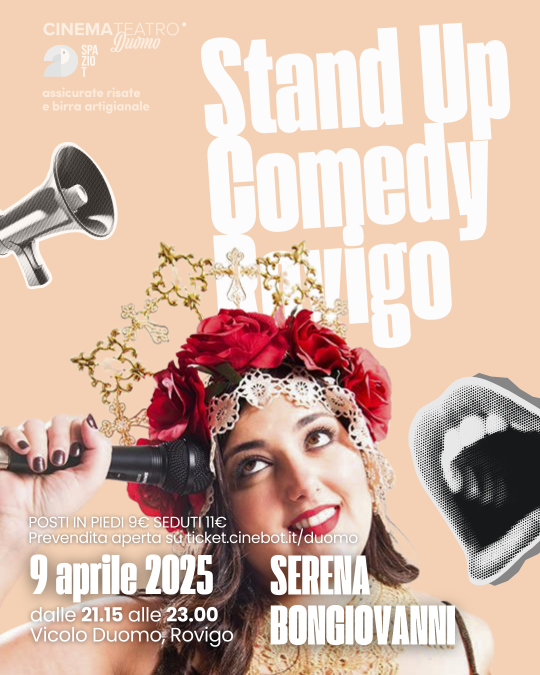 STAND UP COMEDY Spazio T 1.080 x 1.350 px 2